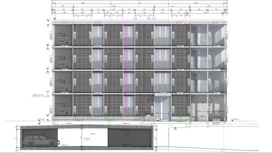 Rinau Park - Fassade